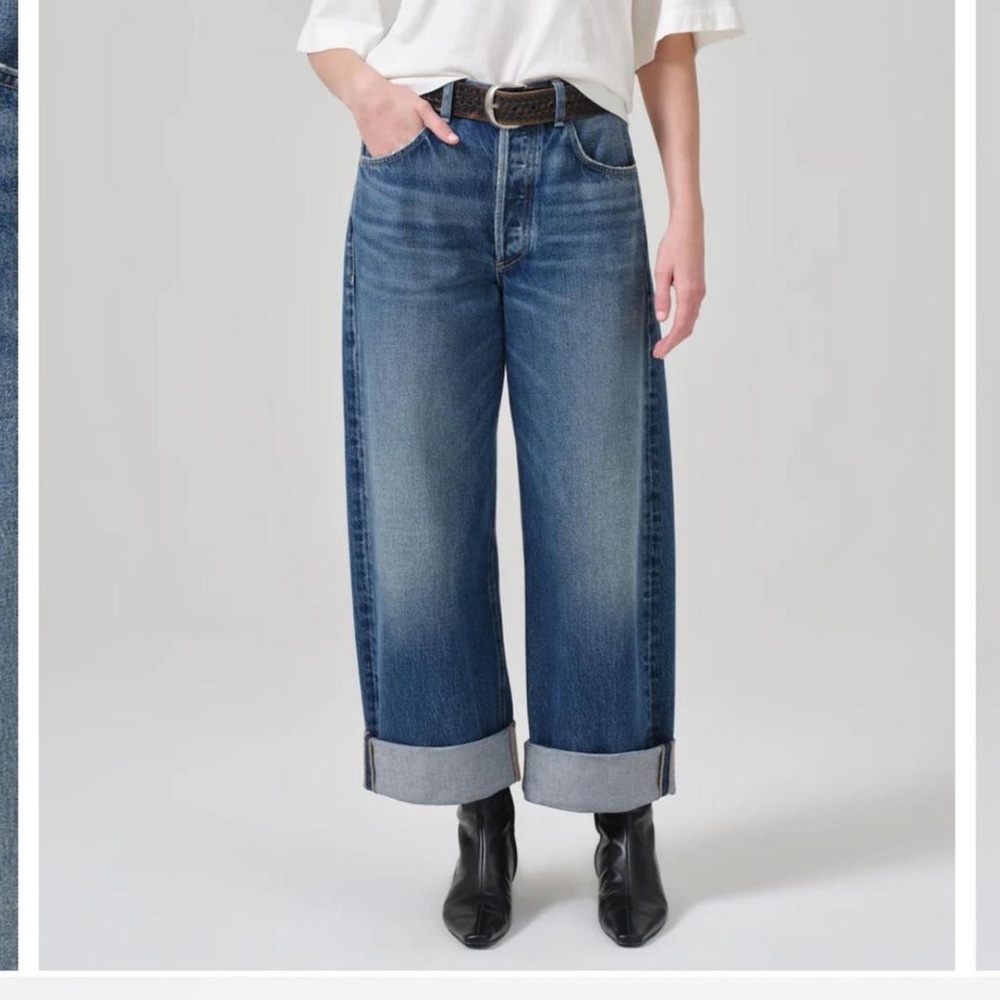 Citizens of Humanity Ayla baggy cuffed perfect! Size 27